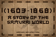 RAIKO – Japanese Inspired Futuristic, a Blackletter Font by OWPictures (Thumbnail 5 of 11)