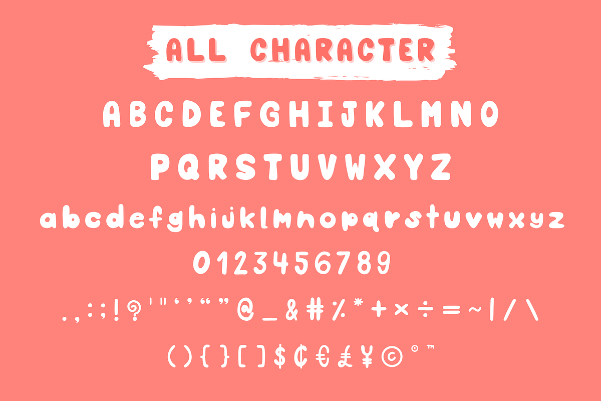 Watermelon - Cute Handwritten Font, a Handwritten Font by Kanink Studio (Photo 6 of 7)