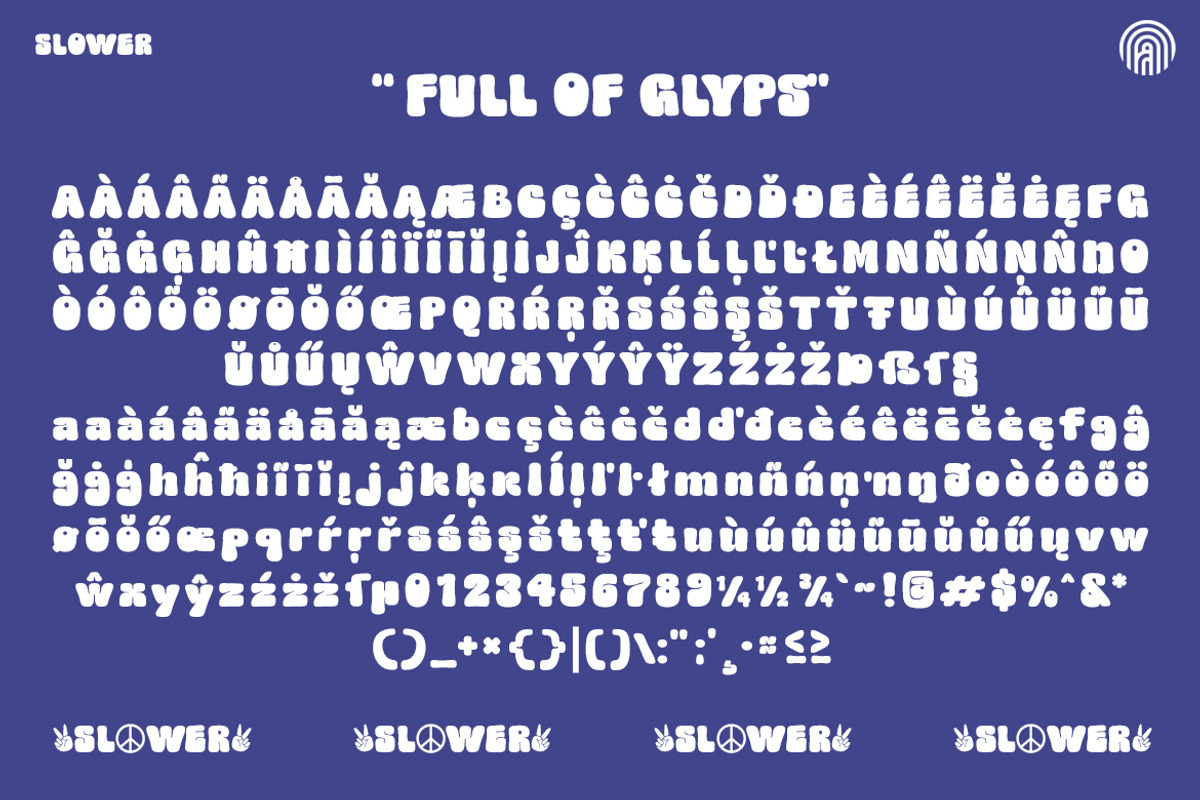 Slower, a Sans Serif Font by artism_design (Photo 6 of 6)