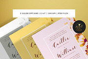 Wedding Invitation - Caitlyn, an Invitation Template by Print The Love Boutique (Thumbnail 2 of 3)