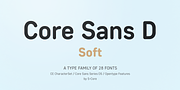 Core Sans DS, a Sans Serif Font by S-Core (Thumbnail 1 of 6)