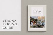 Verona CANVA Pricing Guide, a Magazine Template by Gillian Sarah (Thumbnail 3 of 17)