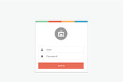Log in, a Templates & Theme by Design & photo resources (Thumbnail 1 of 2)