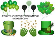 St Patrick's Day Clip Art, an Illustration by FrankiesDaughtersDesign (Thumbnail 5 of 8)