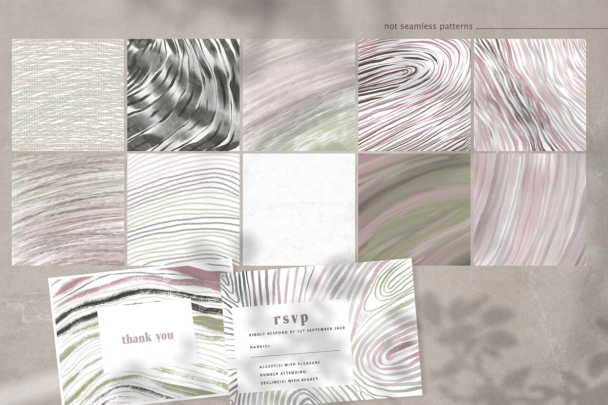 Abstract digital paper pack, a Texture Graphic by Tiana Geo (Photo 8 of 16)