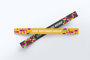 Event Wristbands Mock-Up