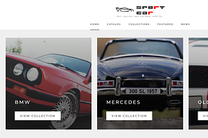 Sport Car - Shopify Theme