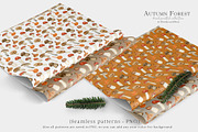 Fall forest mushrooms clipart, an Illustration by Ksenia Shmakova (Thumbnail 5 of 11)