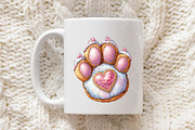 Whimsical Valentine Cookies Clipart, an Illustration by OK Design (Thumbnail 4 of 6)