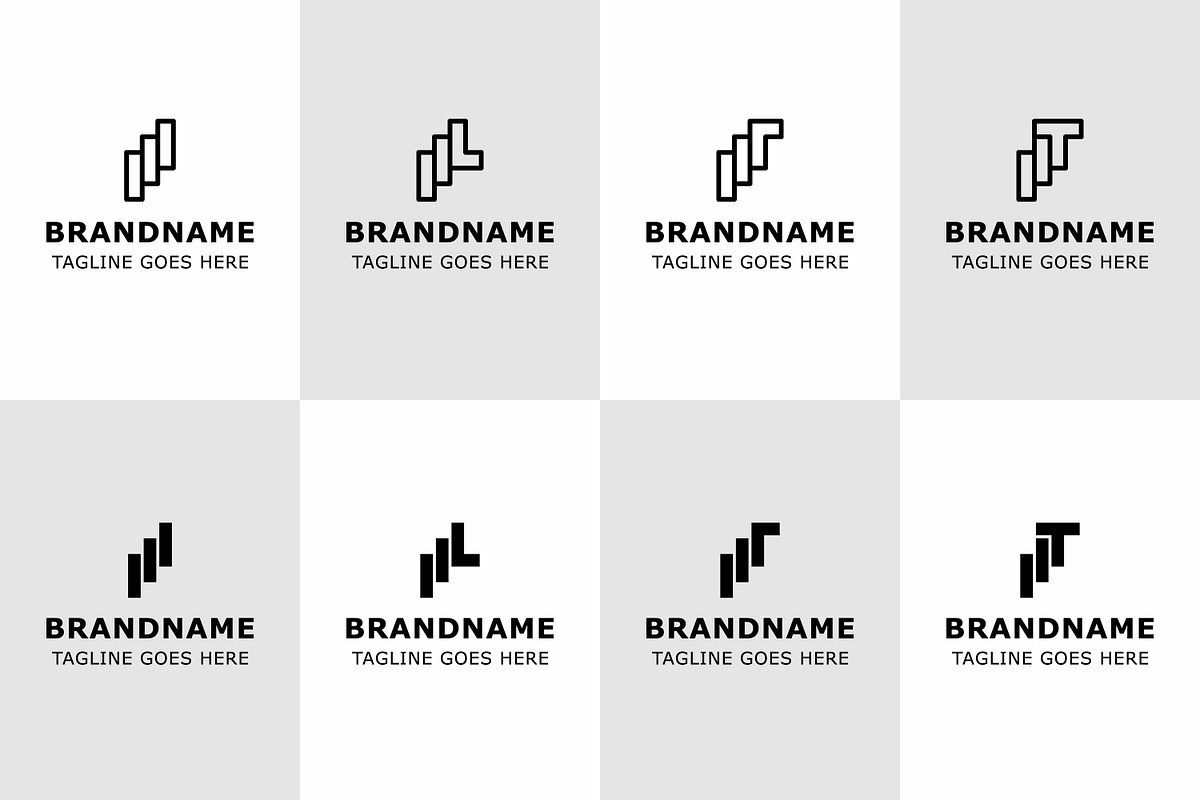 Letters III IIL IIR IIT Stair Logo, a Branding & Logo Template by Pray Art Design Studio (Photo 1 of 2)