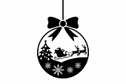 Magical Santa in a reindeer sleigh, an Illustration by Amazin_art (Thumbnail 13 of 19)