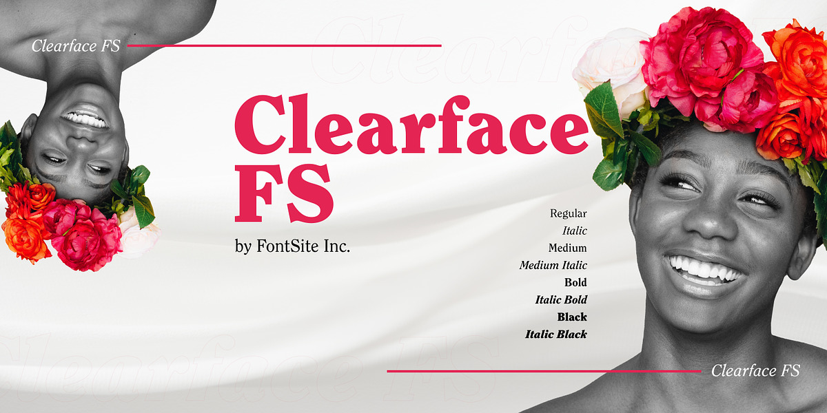 Clearface FS, a Serif Font by FontSite Inc. (Photo 1 of 2)