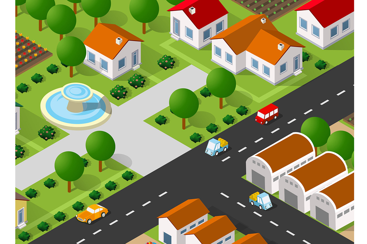 Isometric 3D illustration of the, a Work Illustration by AlexZeL (Photo 1 of 3)