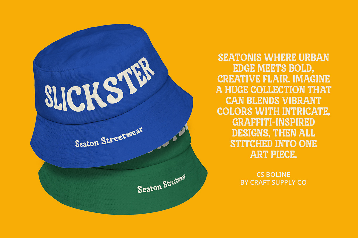 CS Boline – Bold Rounded Font, a Serif Font by Craft Supply Co. (Photo 7 of 8)