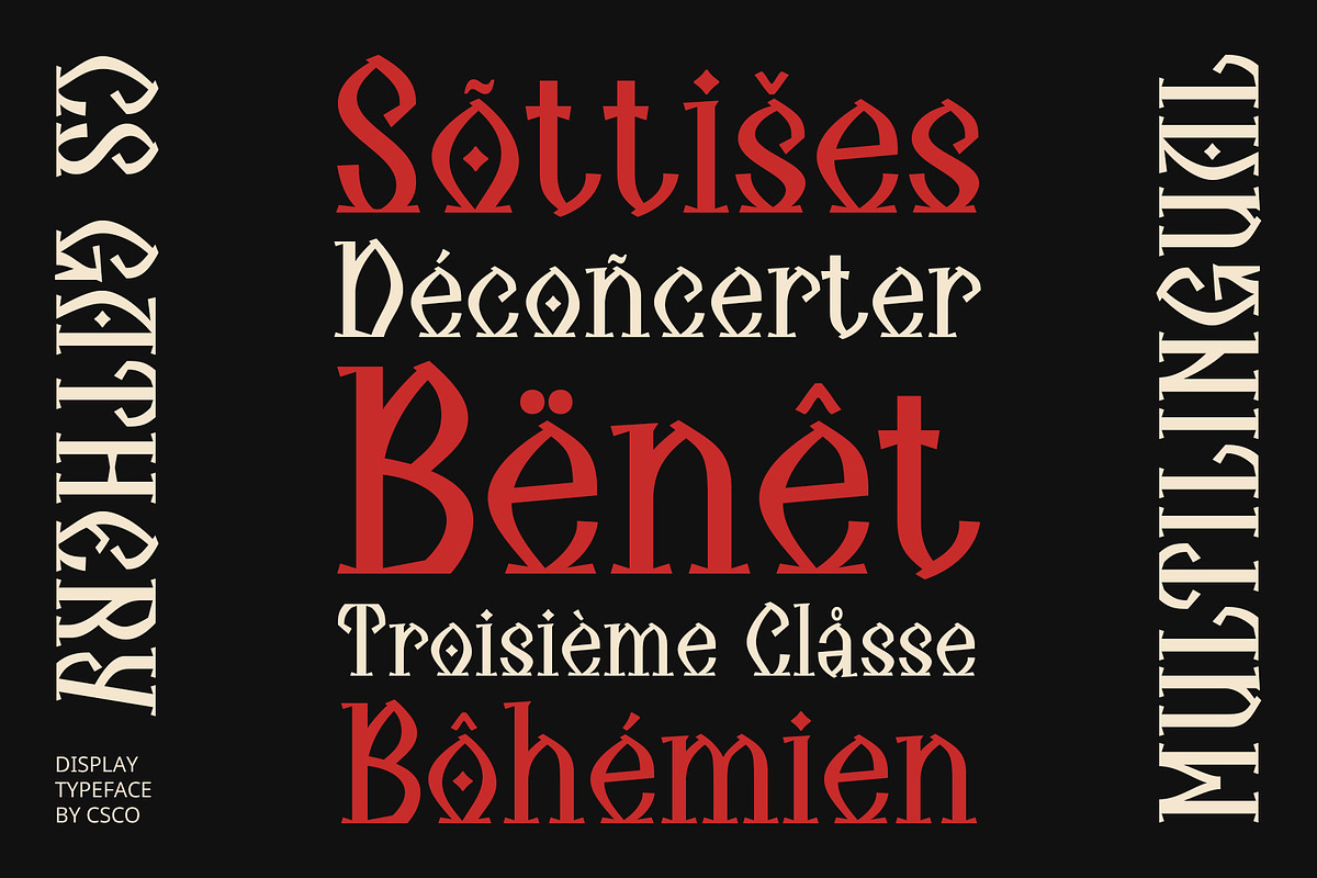 CS Gathery – Display Serif Font, a Serif Font by Craft Supply Co. (Photo 6 of 8)