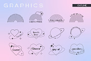 Pride Month Y2K Retro Collection, a Decorative Illustration by millering (Thumbnail 6 of 14)