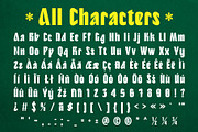 CS Blame – Bold Font, a Sans Serif Font by Craft Supply Co. (Thumbnail 8 of 8)
