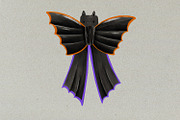 Halloween Bows Clipart Hand Drawn, an Object Graphic by the_myro (Thumbnail 10 of 12)