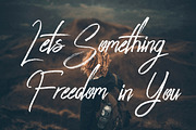 Peace Maker - Handletter Font, a Script Font by FHFont (Thumbnail 3 of 14)