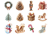 Christmas Laser Cut Ornaments Bundle, a Graphic by CitraGraphics (Thumbnail 2 of 4)