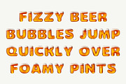 Beer, a Symbol Font by Loudoun Design Co. (Thumbnail 4 of 6)