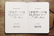 Quaderno Bianco Family, a Handwritten Font by Monofonts (Thumbnail 5 of 7)