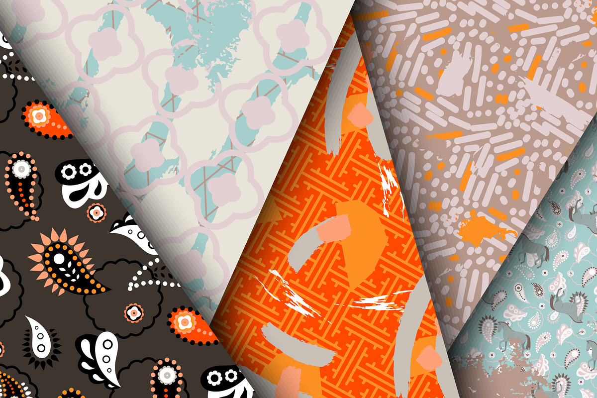 Horse Show - Seamless Patterns, a Pattern Graphic by Milky April