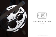 Logo Pack Volume 17. Cinema, a Branding & Logo Template by Mint Air Studio (Thumbnail 15 of 21)