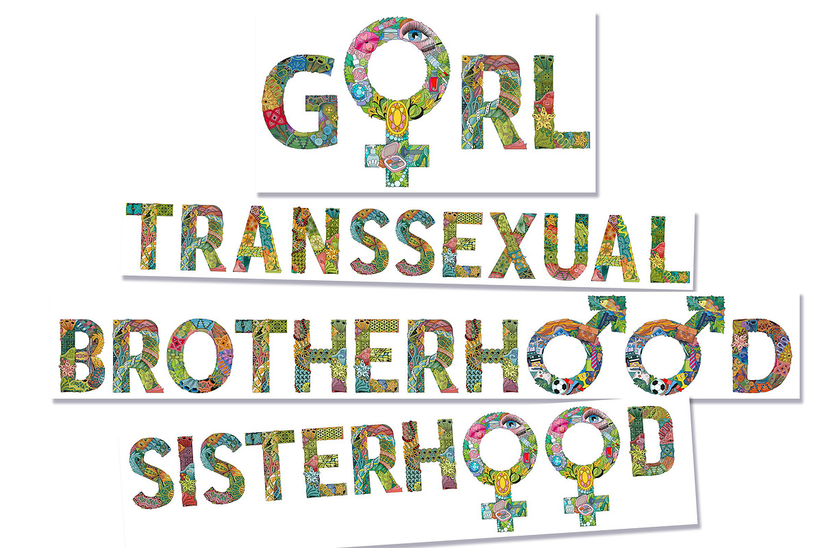 Gender identities zentangle, an Object Graphic by Watercolor fantasy (Photo 6 of 13)
