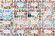 The Mega Christmas Clipart Bundle, an Illustration by designcity5 (Thumbnail 2 of 3)