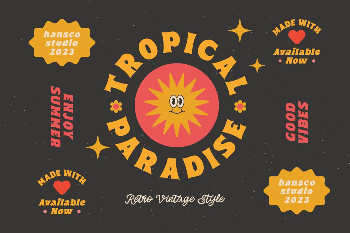 Angel Club - Retro Serif Font, a Serif Font by HansCo Studio (Photo 7 of 10)