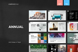 Annual PowerPoint Template