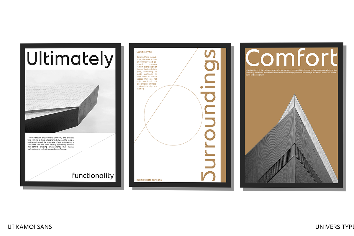 UT Kamoi Sans - A Geometric Sans, a Sans Serif Font by Universitype (Photo 6 of 18)