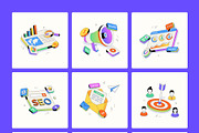 90 Digital Product UX Illustrations, a Technology Illustration by Creative Stall (Thumbnail 9 of 13)
