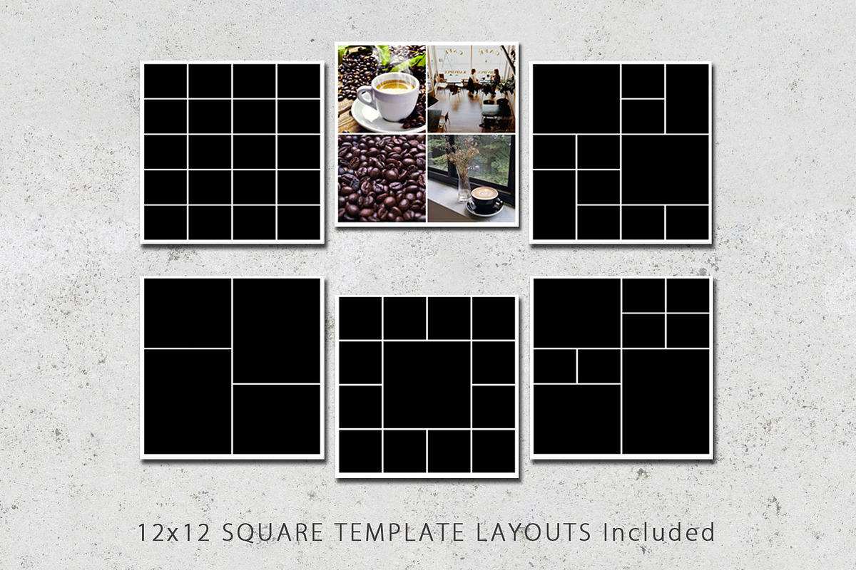 12x12 Photo Book Album Templates, a Templates & Theme by Loveurstyle Designs (Photo 2 of 5)
