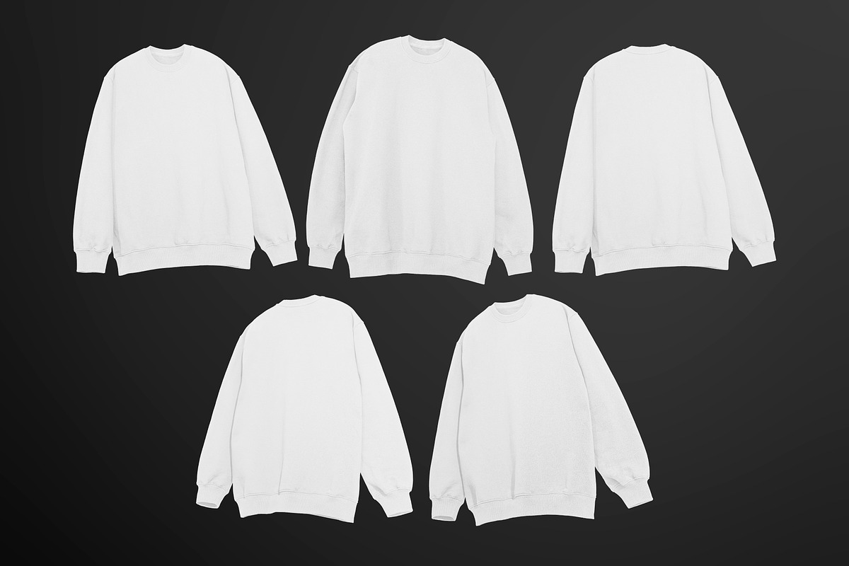 Realistic Floating Crewneck Mockup, a Hoody Mockup by Uncentrifuged Pressure (Photo 9 of 16)