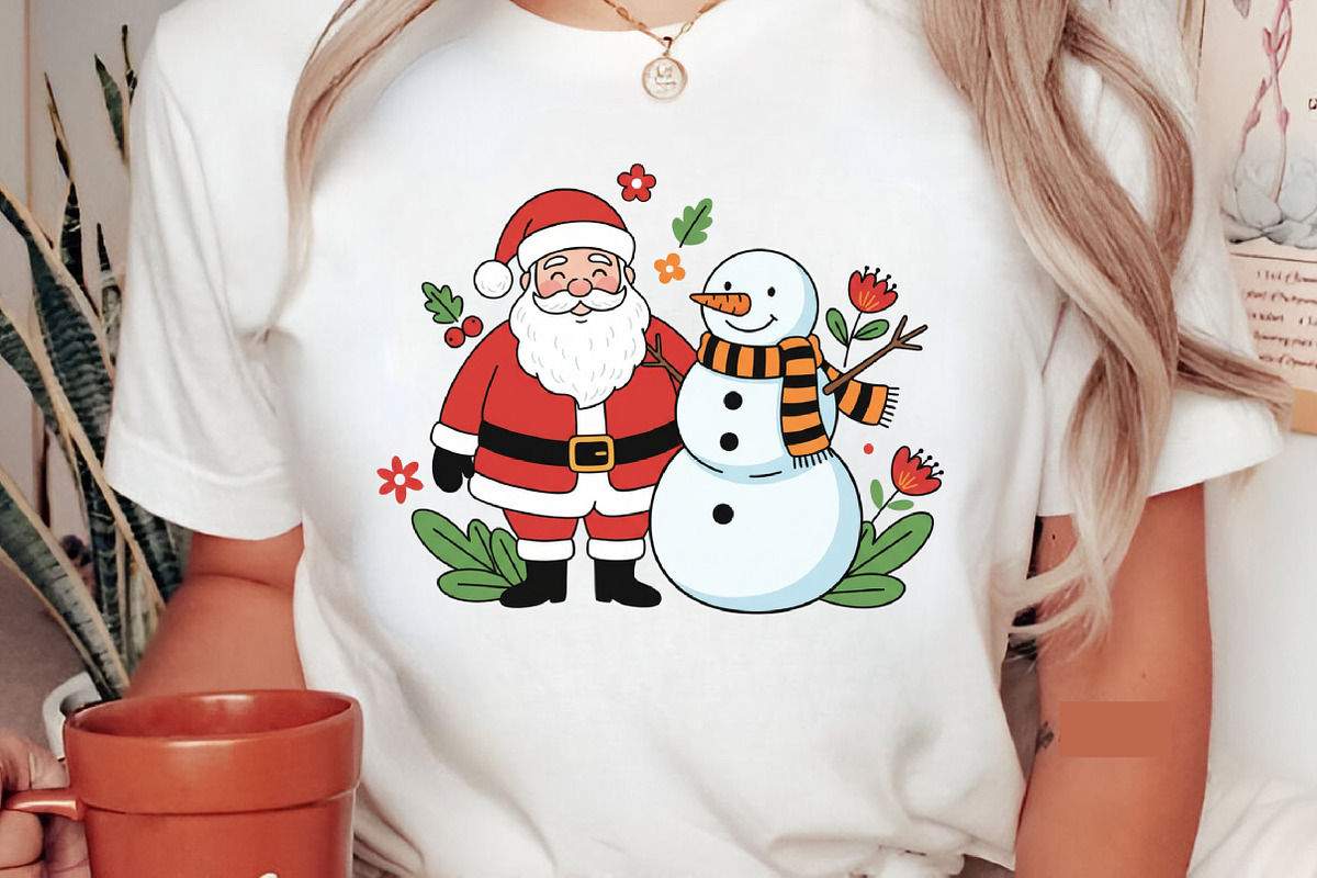 Funny Snowman Png, Winter Christmas, an Illustration by Designking (Photo 1 of 5)