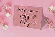 Shahira script, a Script Font by Madjack.font (Thumbnail 6 of 8)