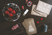 Merry christmas-doodle set, a Decorative Illustration by Moonflora (Thumbnail 5 of 9)