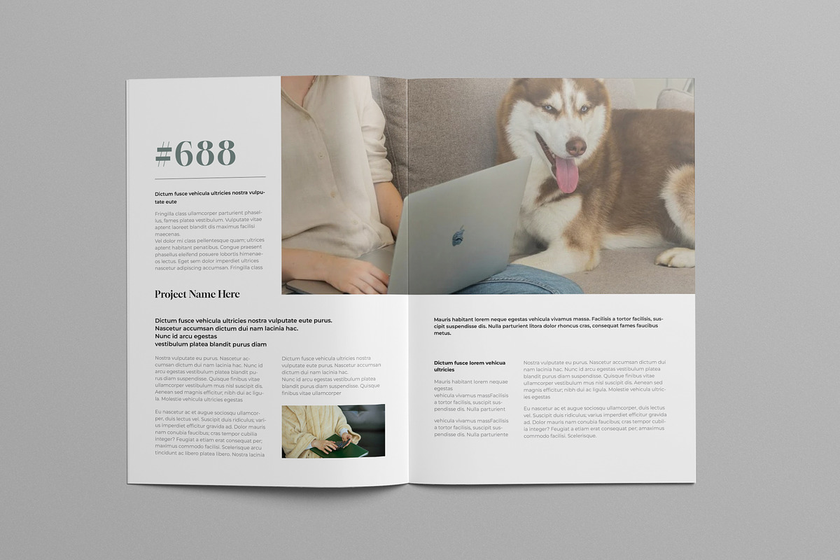 Work Portfolio | Canva & InDesign, a Brochure Template by HiveArts (Photo 10 of 11)