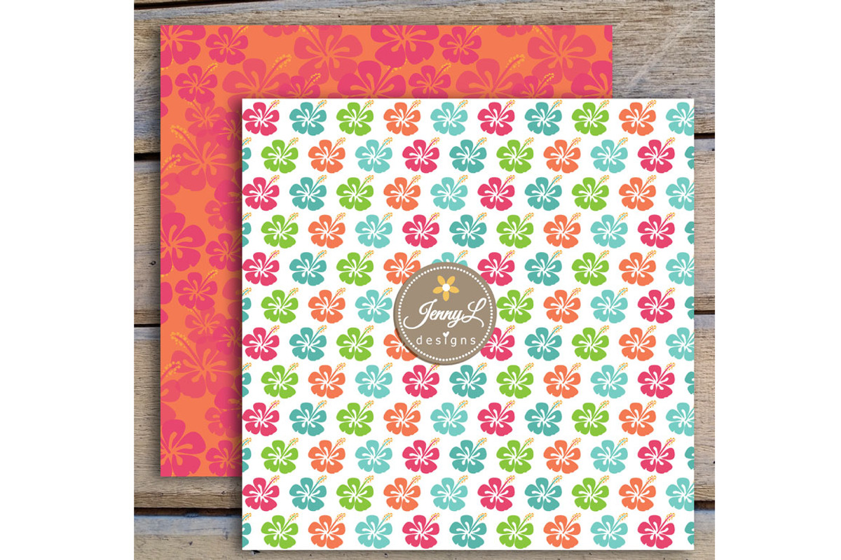 Surfing Digital Papers & Clipart, a Pattern Graphic by JennyL Designs (Photo 4 of 5)