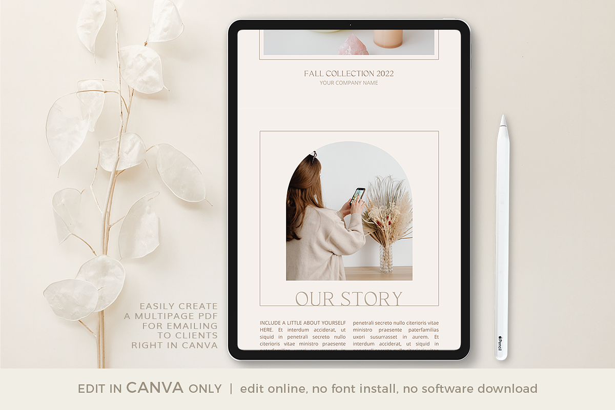 CANVA Wholesale Catalog Template, a Magazine Template by Digiluxe (Photo 6 of 7)