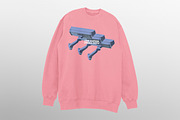 Realistic Floating Crewneck Mockup, a Hoody Mockup by Uncentrifuged Pressure (Thumbnail 5 of 16)