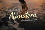 Alunatera handwriting Font, a Handwritten Font by Art StoreID (Thumbnail 1 of 11)