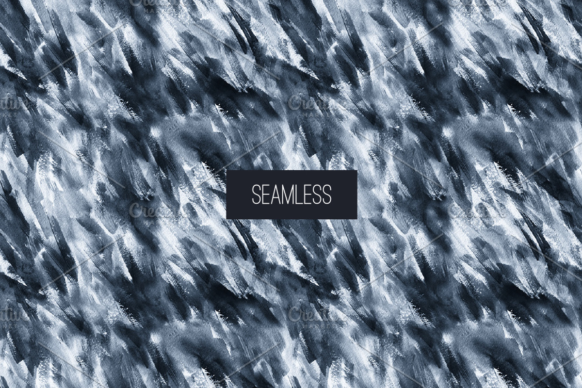 Noir: seamless backgrounds, a Pattern Graphic by Shusha Guna Art (Photo 5 of 5)
