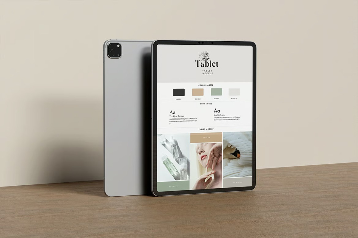 Tablet Mockup, an iPad Mockup by Hubzway (Photo 2 of 2)