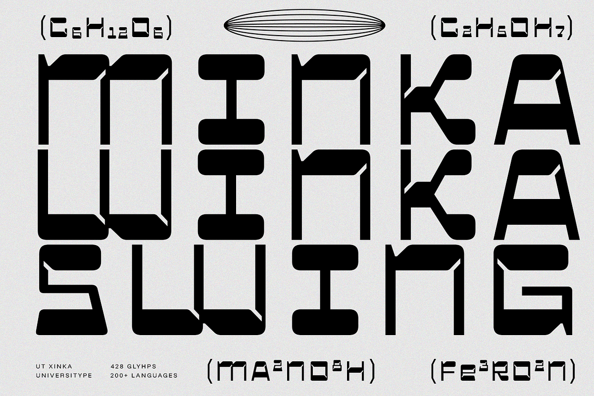 UT Xinka - A Reverse Display Font, a Sans Serif Font by Universitype (Photo 12 of 12)
