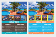 Tour Travel Agency Flyer Template, a Flyer Template by PenciGraphics (Thumbnail 1 of 3)