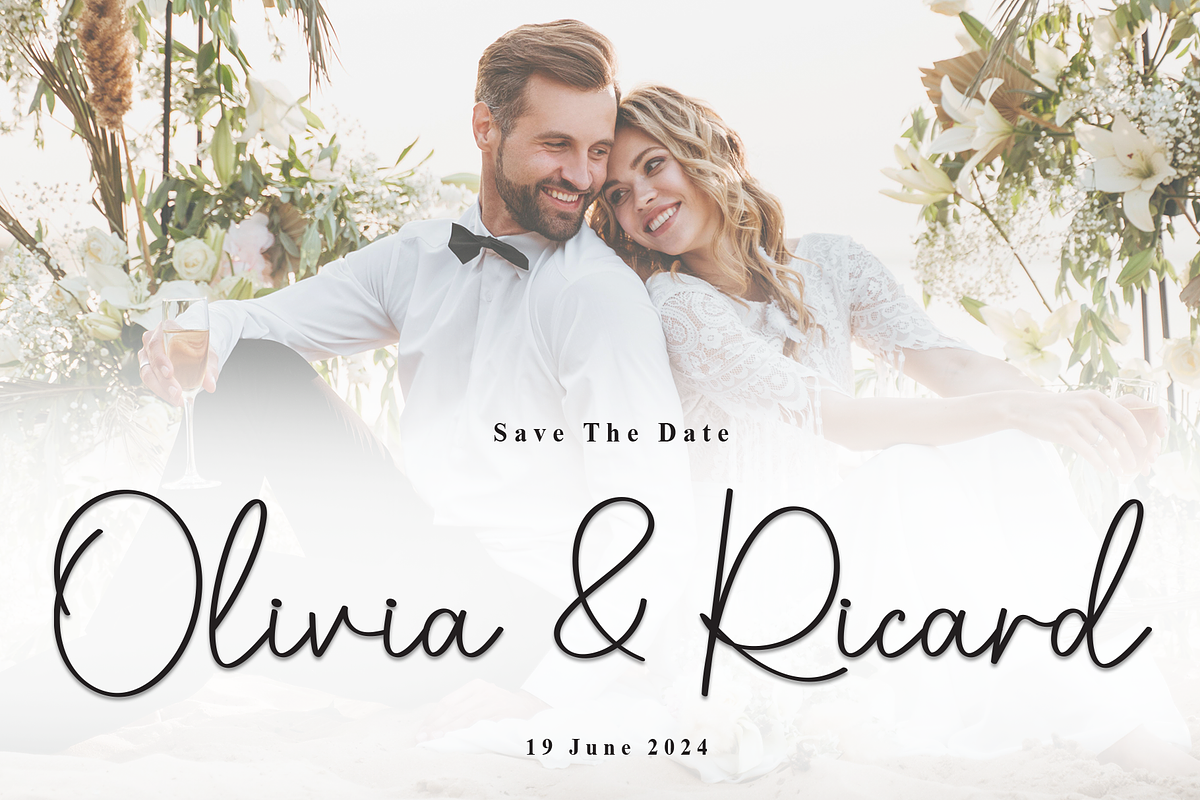 Lucky | Script Font, a Handwritten Font by Scratchones (Photo 2 of 9)