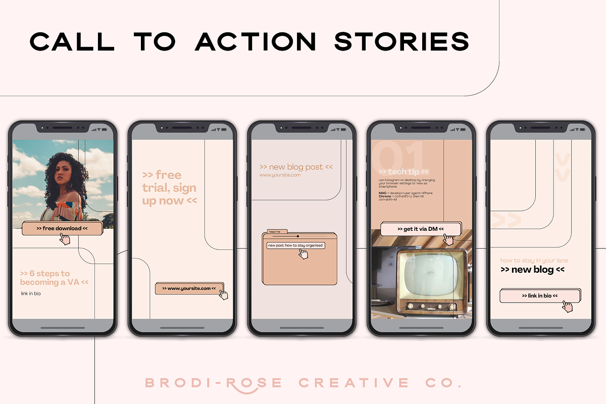 Byron Bay Canva Templates, a Social Media Template by Brodi-Rose Creative Co (Photo 10 of 12)